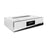 AVM Evolution MP 5.3 Streaming Media Player, Cellini chrome, left three-quarter view