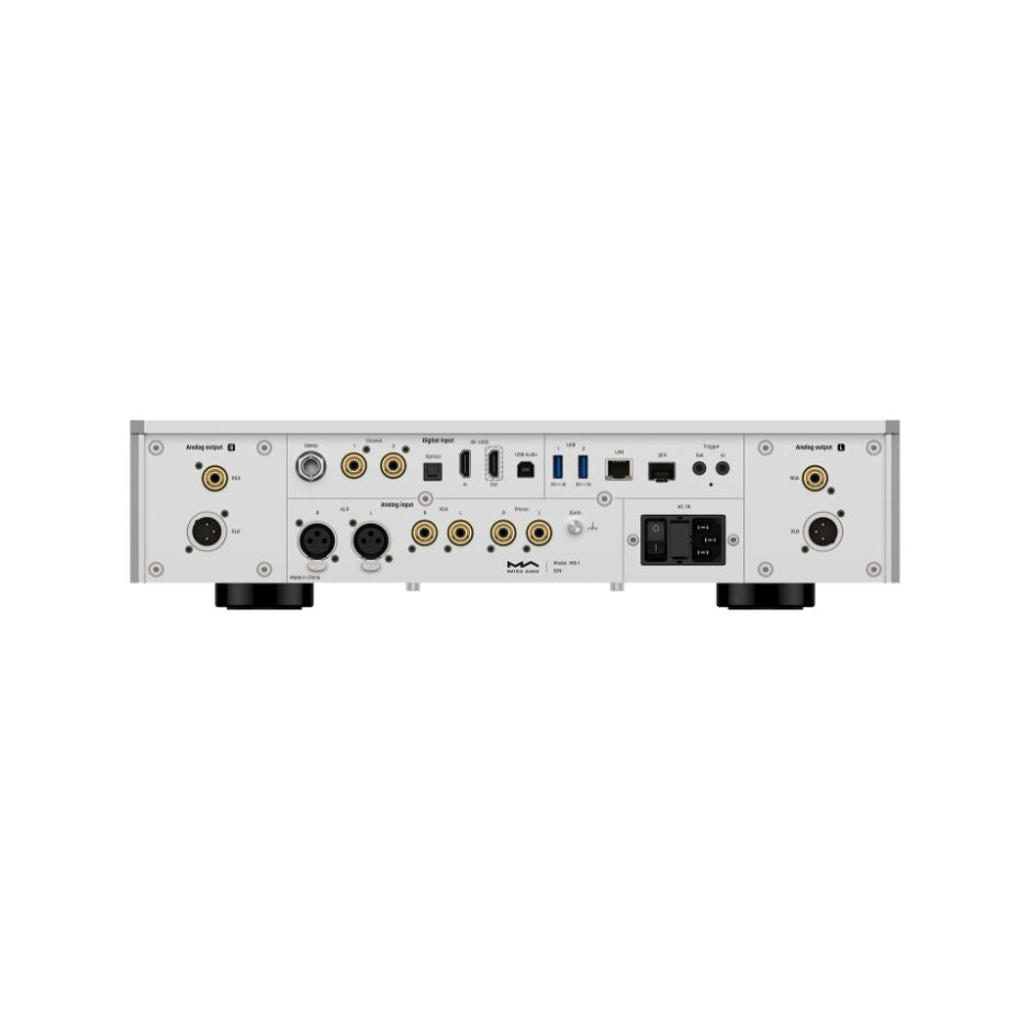 Matrix Audio MS-1 Flagship Music Streamer rear