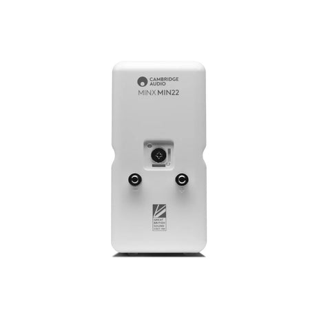 Cambridge Audio MINX MIN22 Compact Speaker white rear