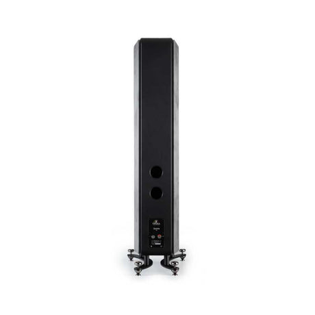 Opera Quinta V2 Floorstanding Speakers in Concrete Gray Rear single speaker