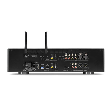 AVM PAS 3.3 Streaming Preamplifier black back