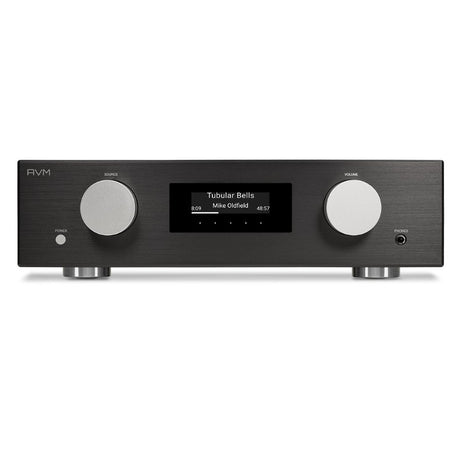 AVM PAS 3.3 Streaming Preamplifier black front