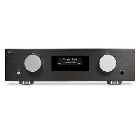 AVM PAS 5.3 Streaming Preamplifier black front