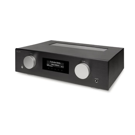 AVM PAS 5.3 Streaming Preamplifier black  side
