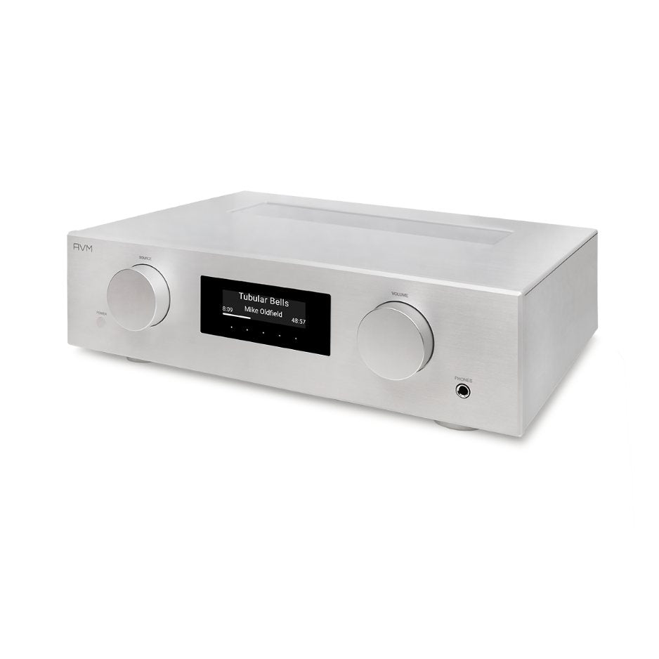 AVM PAS 5.3 Streaming Preamplifier silver side