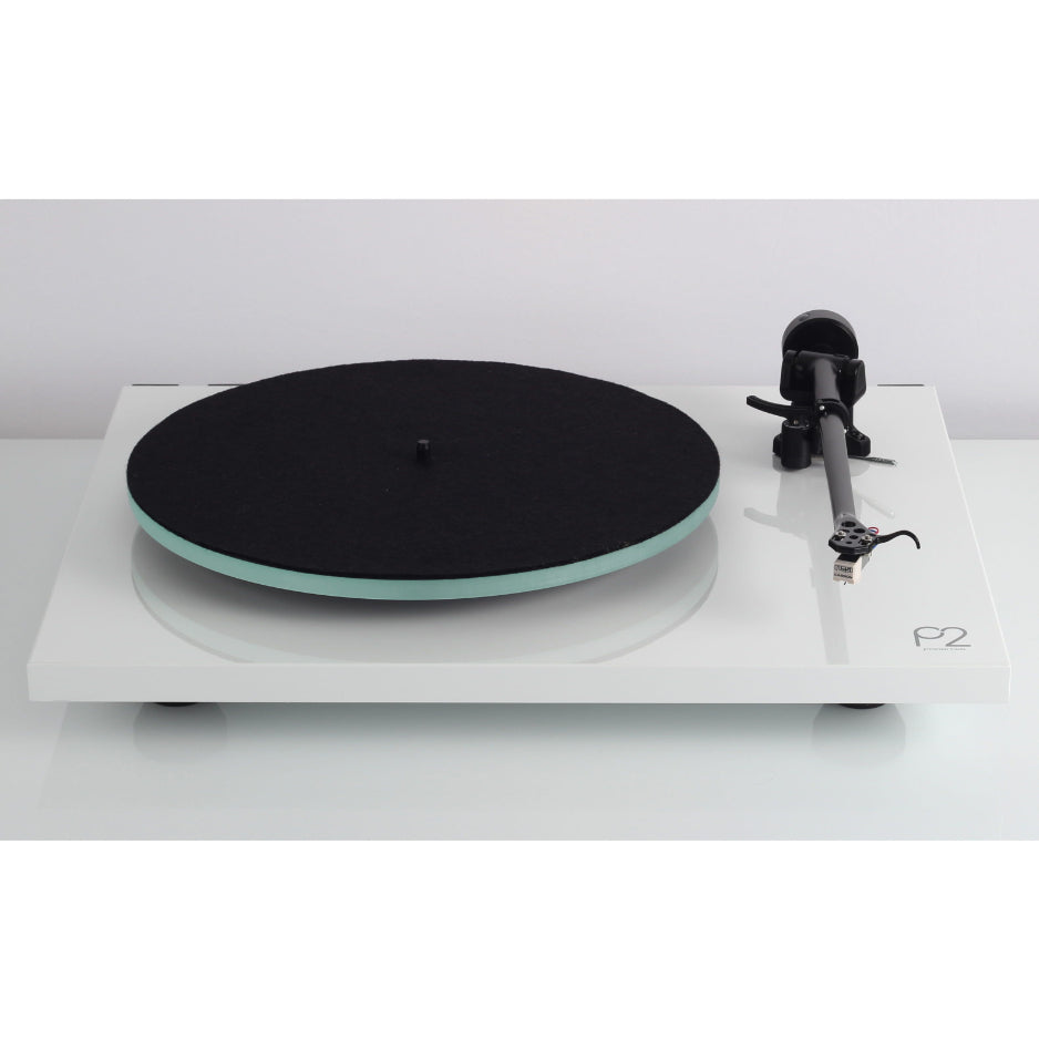 Rega Planar 2 Open Box Gloss White front view