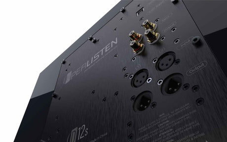 Perlisten D12s Subwoofer Rear Detail connection view