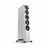 Perlisten S7t Tower Loudspeaker in white diagonal facing
