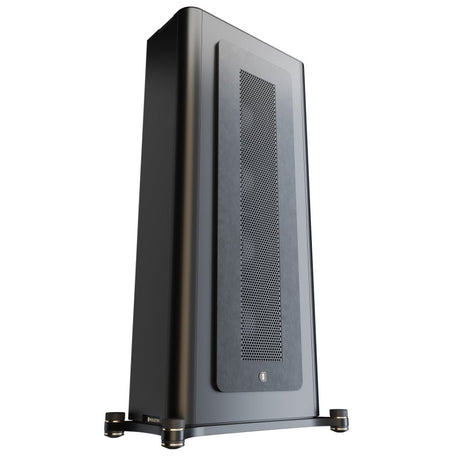 Perlisten D8is In Wall or On Wall Subwoofer (Open Box), three-quarter angled front