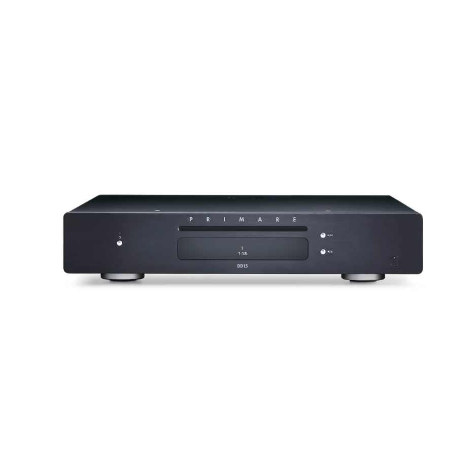 Primare DD15 CD Transport Black front View