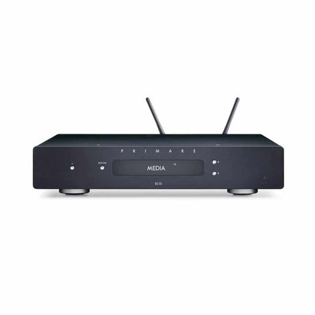 Primare SC15 Prisma MKII Network Player and DAC black front view