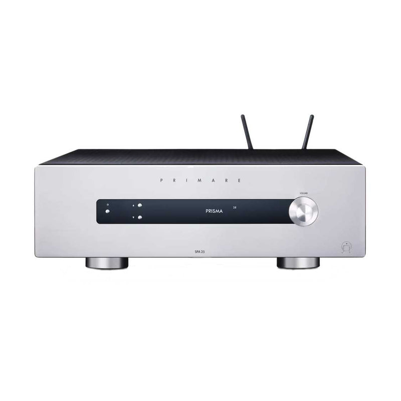 Primare SPA25 Prisma Home Cinema Integrated Amplifier Titanium Main Front Image