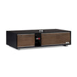 Ruark Audio R410 All-In-One Music System in Satin Charcoal, three-quarter view with display showing BBC Radio 3