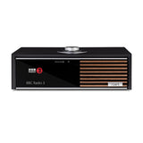 Ruark Audio R610 Music Console in Soft Charcoal, front view with BBC Radio 3 display