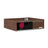 RuarkAudio R610 Music Console fused walnut angled front top