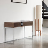 Ruark Audio R810 High Fidelity Radiogram Fused Walnut rear view