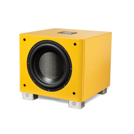 REL T/9x Special Edition Subwoofer Le Mon Yellow Lacquer