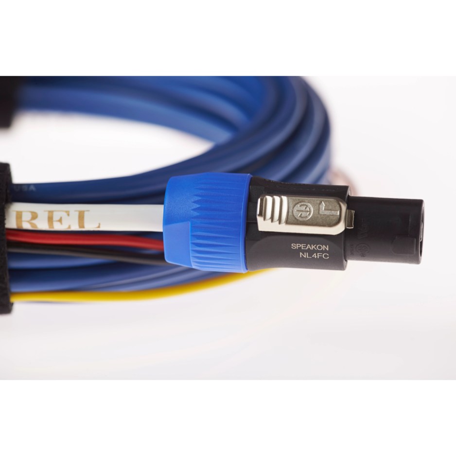 REL Bassline Blue Subwoofer Cable
