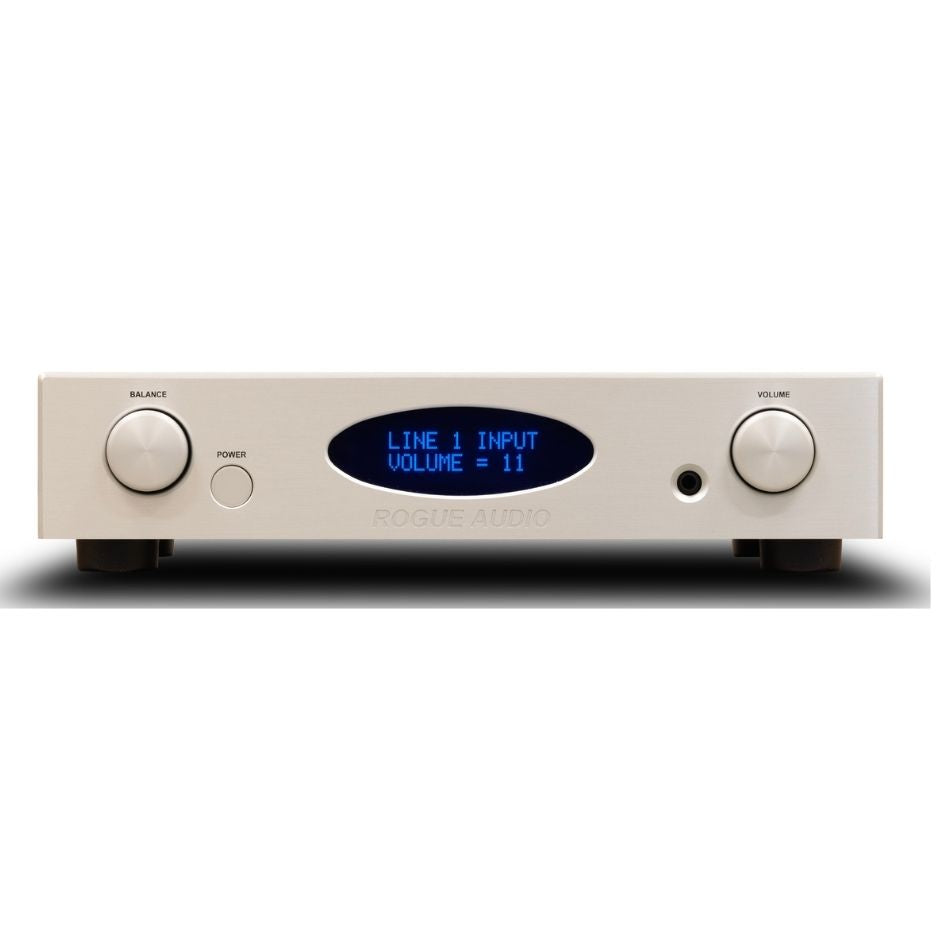 Rogue Audio RP-1 Preamplifier silver front