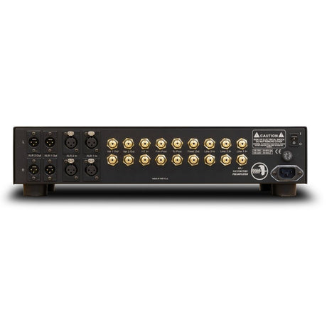 Rogue Audio RP-7 Preamplifier black rear