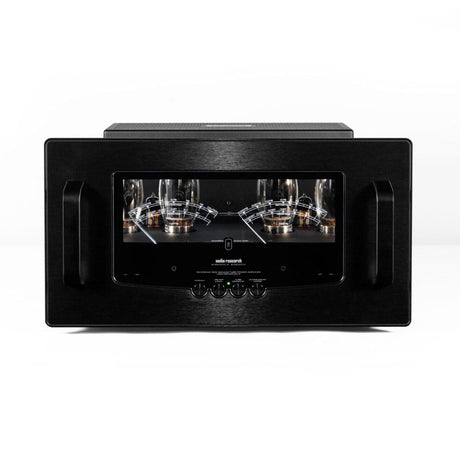 Audio Research Reference 80S Stereo Power Amplifier black front