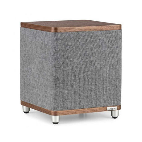 Ruark Audio RS1 Subwoofer - Diagonal view walnut