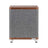 Ruark Audio RS1 Subwoofer - Front view walnut