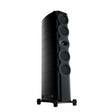 Perlisten S7t Black Edition floorstanding speaker 3/4 front view white background