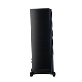 Perlisten S7t Black Edition floorstanding speaker side view white background
