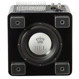REL T/5x Subwoofer piano black bottom