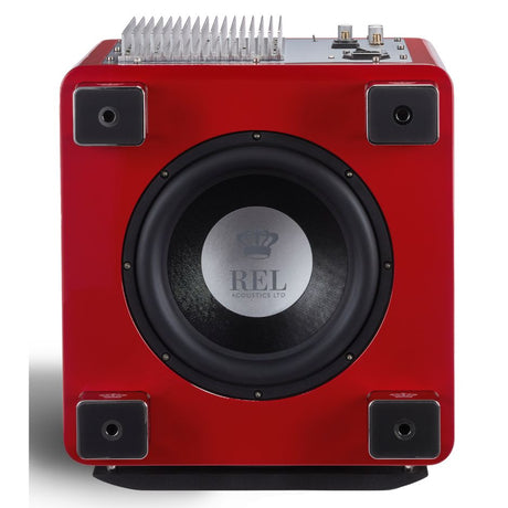 REL T/9x Special Edition Subwoofer Italian Racing Red  bottom