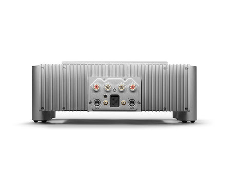 Chord Electronics Ultima 6 stereo power amplifier rear panel silver