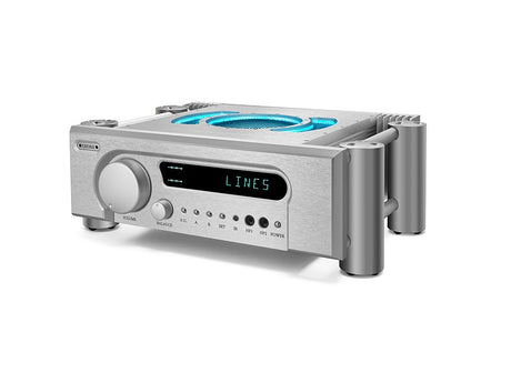 Chord Electronics Ultima Pre 2 preamplifier angled view silver