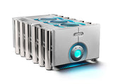 Chord Electronics Ultima reference mono power amplifier angled view silver