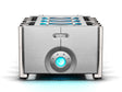 Chord Electronics Ultima reference mono power amplifier front view silver