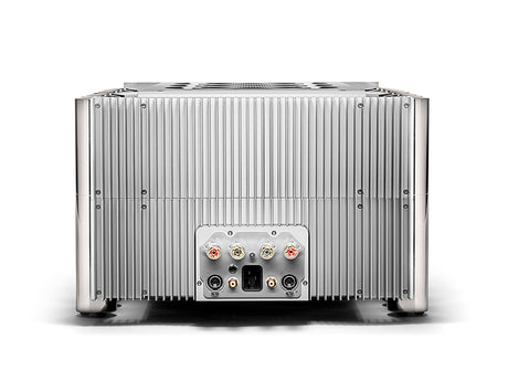 Chord Electronics Ultima reference mono power amplifier rear panel silver