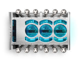 Chord Electronics Ultima reference mono power amplifier top view silver