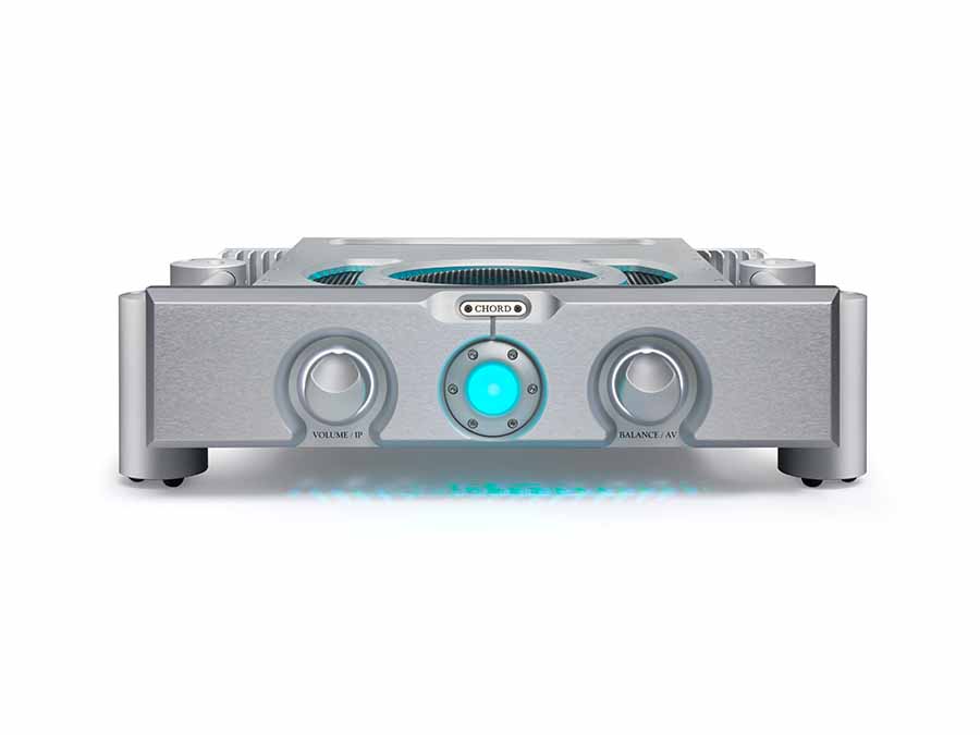 Chord Electronics Ultima Pre 3 preamplifier front view silver