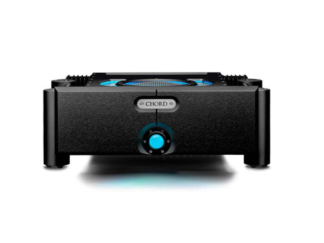 Chord Electronics Ultima 5 stereo power amplifier front view black