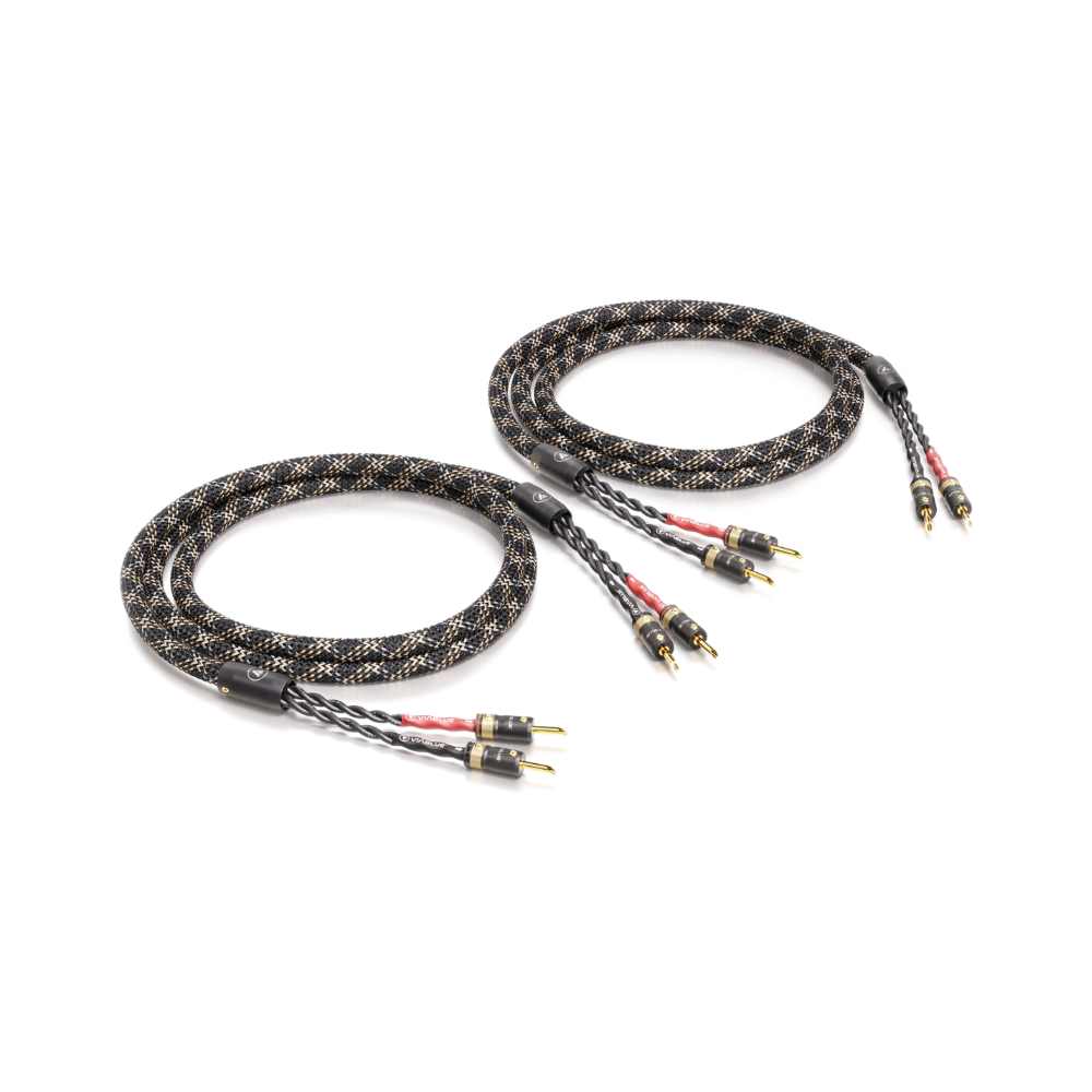 VIABLUE SC-4 Speaker Cables Full Range with T8 Banana Connector
