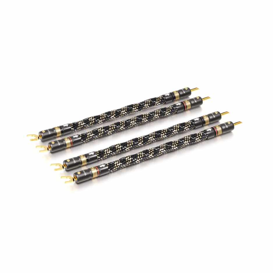 Viablue SC-6 Air Speaker Cable Jumper Bridges T8 Banana to Spade