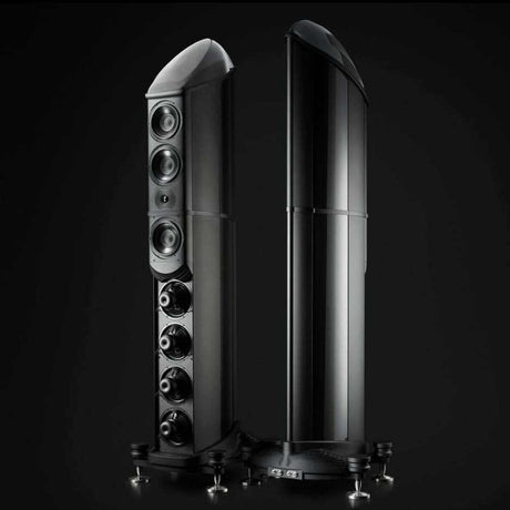 Wilson Benesch Eminence Textured black showcasing sides 