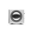 Cambridge Audio MINX X201 Subwoofer, White, front view showing the driver