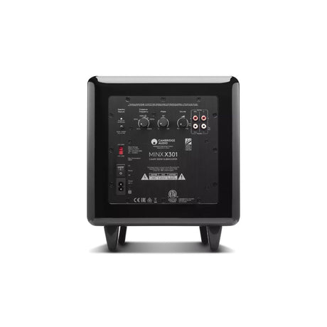 Cambridge Audio MINX X301 300W Subwoofer black rear