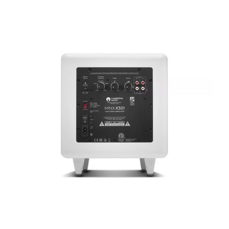 Cambridge Audio MINX X301 300W Subwoofer white rear