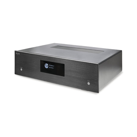 AVM Evolution PH 5.3 Phono Preamplifier, Black, right three-quarter view