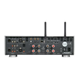 AVM Ovation AS 8.3 S Streaming Integrated Amplifier, Cellini chrome, rear connection panel