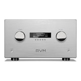AVM Ovation AS XL Streaming Integrated Amplifier, Silver, front view