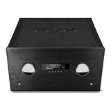 AVM Ovation AS XL Streaming Integrated Amplifier, Black, elevated front view
