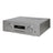 AVM Ovation CS 8.3 S Streaming CD Receiver, Silver, three-quarter view facing left